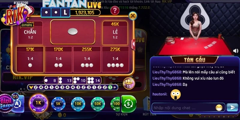 Fantan live mang tới cho thành viên nhiều lựa chọn đặt cược hấp dẫn